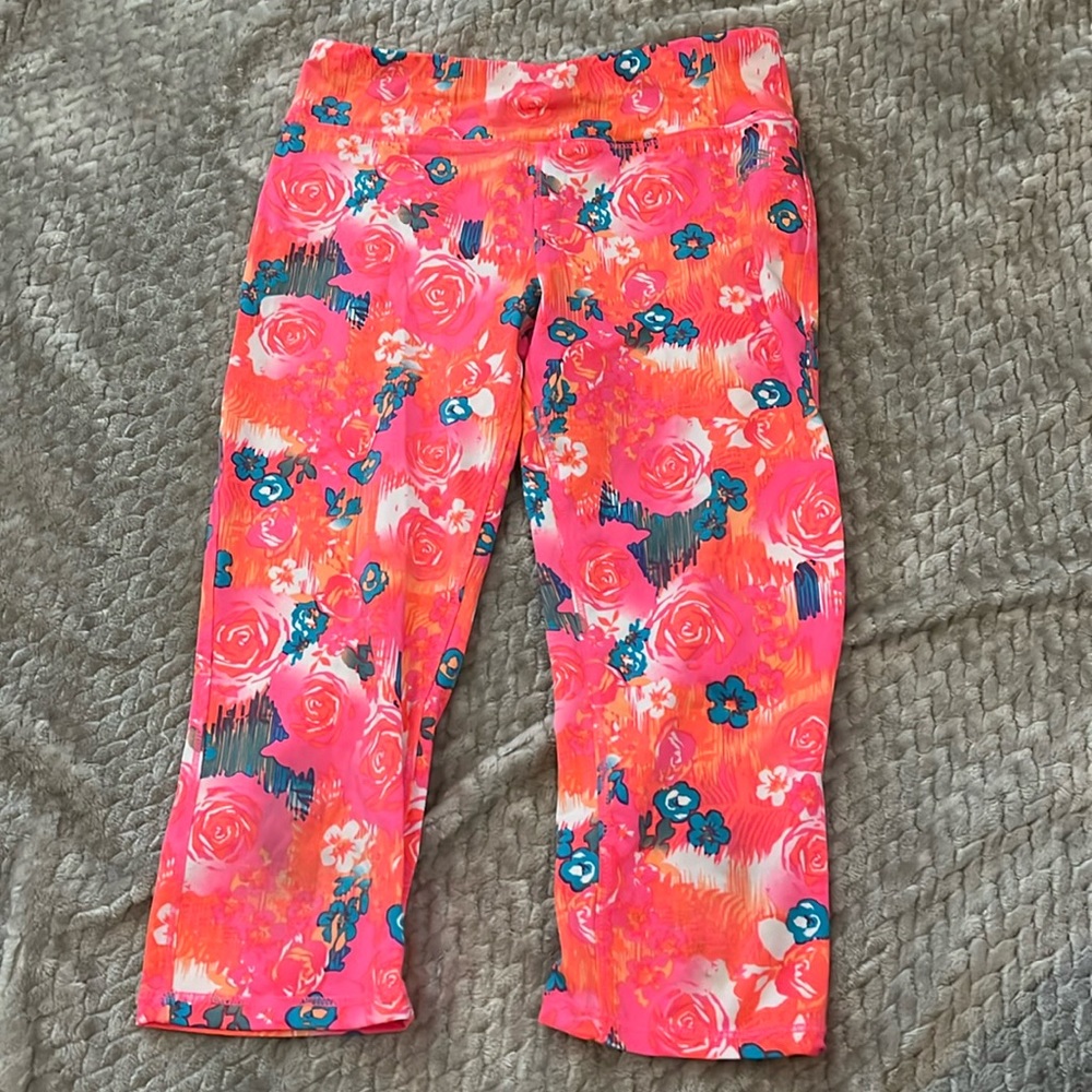 Bright colored leggings